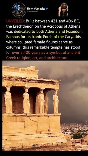 THE 2,400-YEAR-OLD TEMPLE OF THE CARYATIDS #history