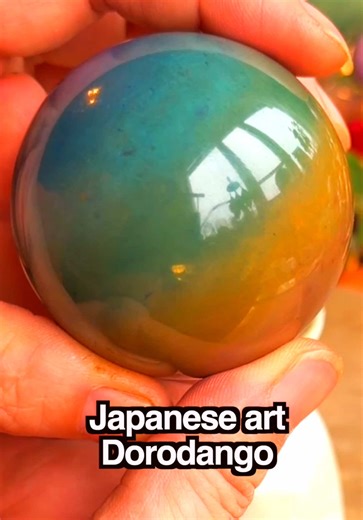 Japanese art Dorodango🌈☺️❤️✨#hikarudorodango #dorodango #zen #mindfulness