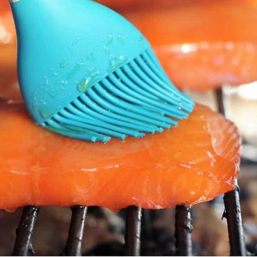 Smoked Salmon with Maple Orange Glaze [with Video] - Hey Grill, Hey