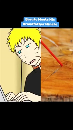 Boruto Meets His Grandfather Minato
