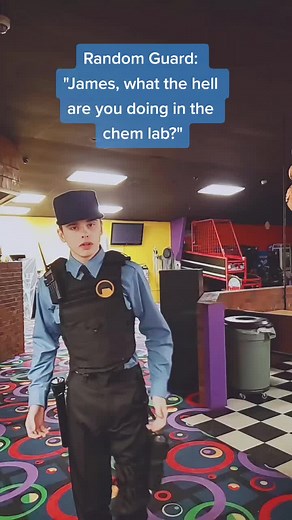 Exploring Half-Life: Black Mesa Security Guard Cosplay ft. James May