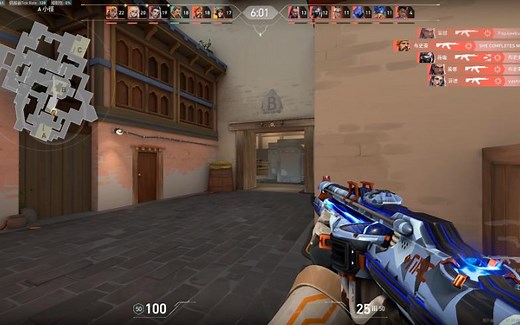 使用2566k显示器游玩valorant的最佳设置 卓威做到完全无拖影