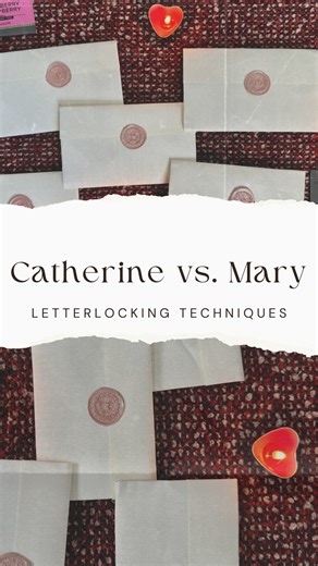 The top secret letters of Catherine de’ Medici & Mary Queen of Scots 🗝️ #catherinedemedici #maryqueenotscots #letterlocking #letters | Verse & Sip
