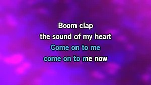Karaoke Boom Clap - Charli XCX - CDG, MP4, KFN - Karaoke Version