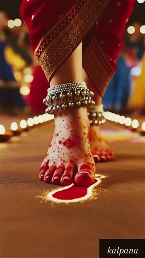 maiya ka chola hai rangda... 🙏🙏