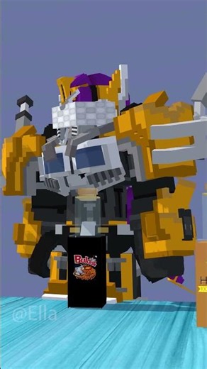 Rumi vs penquin😂Spicy Prank (Kpop Demon Hunters Minecraft) #minecraft #memes #gugugaga