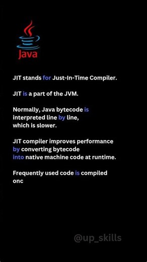 What is JIT Compiler in Java? 🚀 Simple Explanation