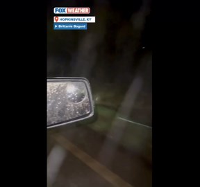 Flooding hits Hopkinsville, Kentucky friday morning