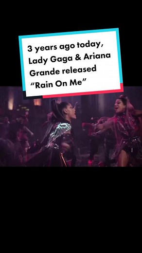 3 years ago today, Lady Gaga & Ariana Grande released “Rain On Me” #rainonme #ladygaga #arianagrande #childhoodandmusic #arianator
