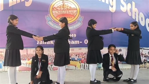 Extra activity done by class Six | Himali English Boarding School
