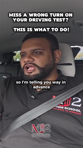 What to Do If You Miss a Turn on Your Driving Test