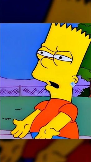 BART USANDO BRINCOS!? #simpsons #shorts