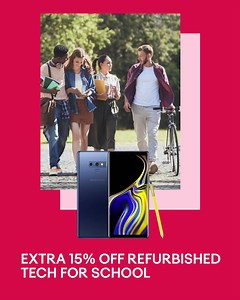 217 reactions · 11 shares | Extra 15% off refurbished tech for school! Use coupon code BTS22 to save on laptops, smartphones, and more. Grab top tech for less when you shop eBay Refurbished 邏 Ends 8/31. See full terms. | eBay Canada | Facebook