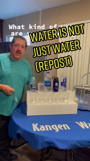 #Repost of Water is not just water! 💦 #livethehydroway #kangenwater #trending #foryou #fyp #healthyliving #bottledwater #ionizedwater #health #water #drinkingwater
