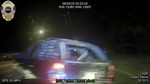 ASP Intercepts Pursuit From Springdale PD & Ends It w/ TVI That Breaks Driver's Leg Arkansas State Police Troop L | Cornerstone Justice