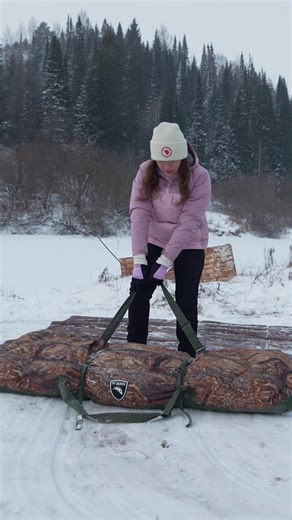 Winter Camping on Ice with Venustas Heated Jacket