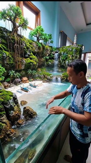 Diorama Paludarium Pantai