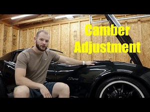 How to Adjust Front Camber on 1974 Corvette
