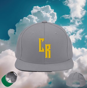 Custom Snapback Cap // Your Initials - Etsy