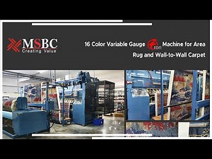 MSBC - 16 Color Tuftco V'ble Gauge iTron Cut & Loop pile Tufting for Area Rugs & Wall-to-Wall Carpet