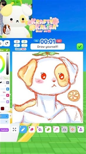 The summer I turned buff #roblox #art