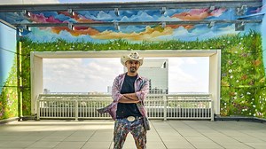 4.6K views · 120 reactions | Hope is on the horizon.  Check out our new mural “Horizon’s Hope” by GONZO247 in partnership with Skyline Art. The mural is part of an upcoming clinical trial on the effects of nature and environment on cancer patients. | Houston Methodist | Facebook