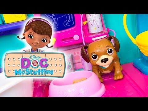 Doc McStuffins Pet Vet Checkup Center Playset Disney Toys | Kinder Playtime