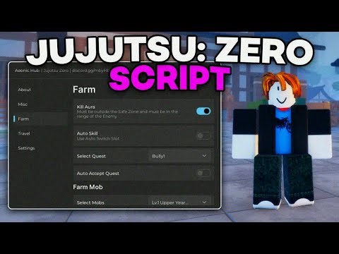 [FREE] Jujutsu Zero Script | Auto Quest, Auto Raid, Auto Farm, Kill Aura, Teleport | 2026