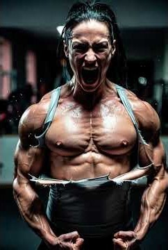 “Her Muscles Took Over… The Shirt Had No Chance 💥💪”