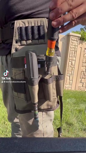 Enhanced Mini Niko Pouch for Electricians | Tool Storage Solution