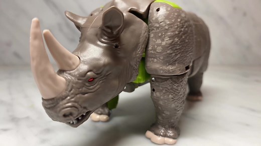 Rhinox Transformers Beast Wars Action Figure Review