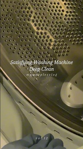 Washing Machine Deep Clean Routine 🧼✨ | Clean With Me Silent Vlog