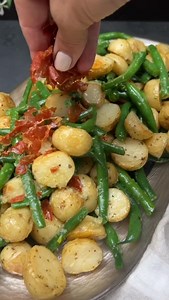 52K views · 1.7K reactions | Christmas Garlic Greens & Crispy...