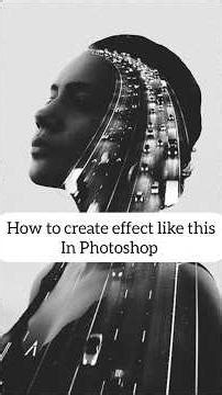 Photoshop Double Exposure Effect #Photoshop #DoubleExposure #GraphicDesign#PhotoshopTutorial #Shorts