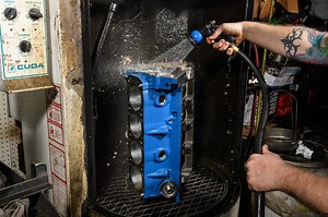 Engine Block Prep & Cleaning