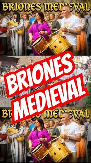 JORNADAS MEDIEVALES | BRIONES (LA RIOJA) 2026 | TAMBOR TRADICIONAL | TAMBOR MEDIEVAL
