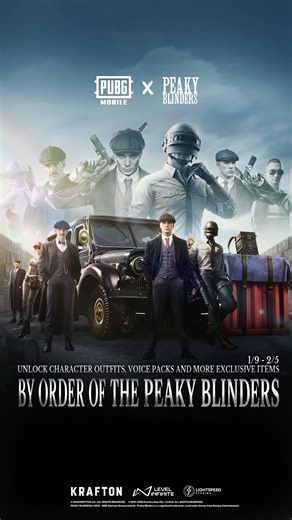 PUBG MOBILE 4.2 Update: Experience Peaky Blinders Action