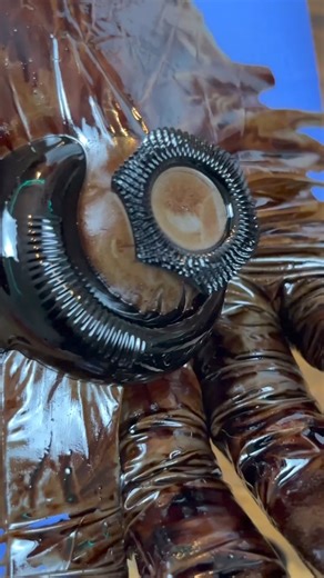 Touching 🤚 Alien Fluid in My Chemistry Lab 👽 #ferrofluid #chemistry | Chemical Kim
