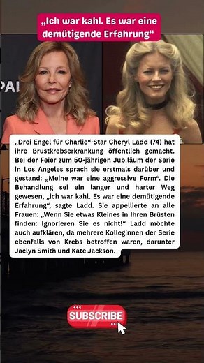 Cheryl Ladd: „Meine war eine aggressive Form“ des Brustkrebses 💔