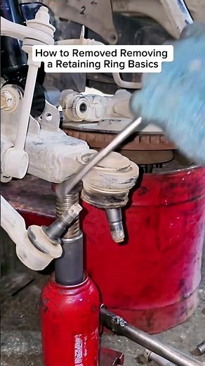 How to Removed a Retaining Ring Basic #shortvideo