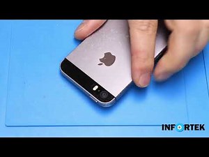 iPhone 5S Space Gray A1457 Battery Replacement change easy way (Reparatur)