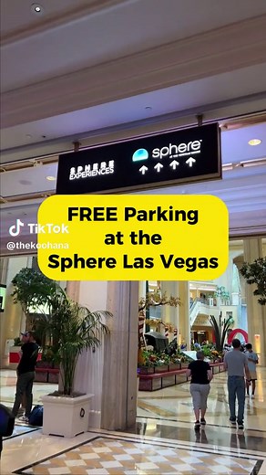 How can you get FREE parking at the Sphere Las Vegas? The Sphere parking fees can be astronomical! At the time we went to the Sphere experience they were charging $40 for onsite parking for the Postcard From Earth experience. With all the construction going on for the Formula1, meaning crazy traffic, we thought it was best to stay away from that area. As I dove into our options I found out that the Venetian actually has a bridge connecting the hotel to the Sphere. At the Venetian Hotel you can r