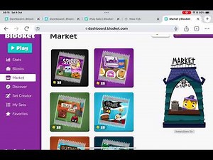 Opening packs in blooket