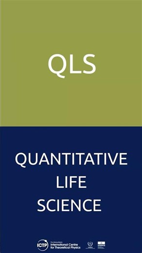 Physics meets biology meets machine learning | ICTP Quantitative Life Sciences
