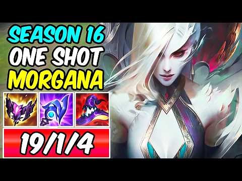 SEASON 16 HOW TO PLAY MORGANA MID & CARRY | Build & Runes | Diamond Player Guide | League of Legends