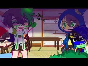 Some Dream SMP members react to Slimecicle||Short ;-;||