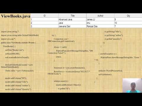 Library Management System using Java Swing and MySQL #advanced #java #cse
