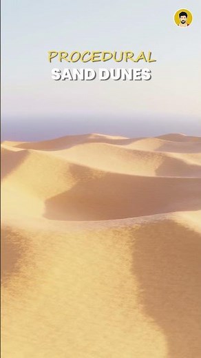Create INSANE Sand Dunes in Blender | Final Render | #shaders #procedural #sand #dune #desert