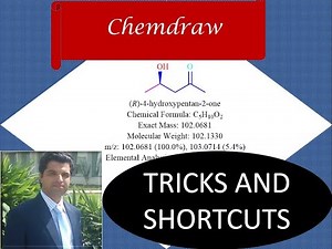 Chemdraw Tutorial 2 | More tricks and shortcuts