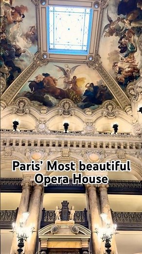 The Place That Inspired The Phanton of the Opera🎭 #paris #travel #opera